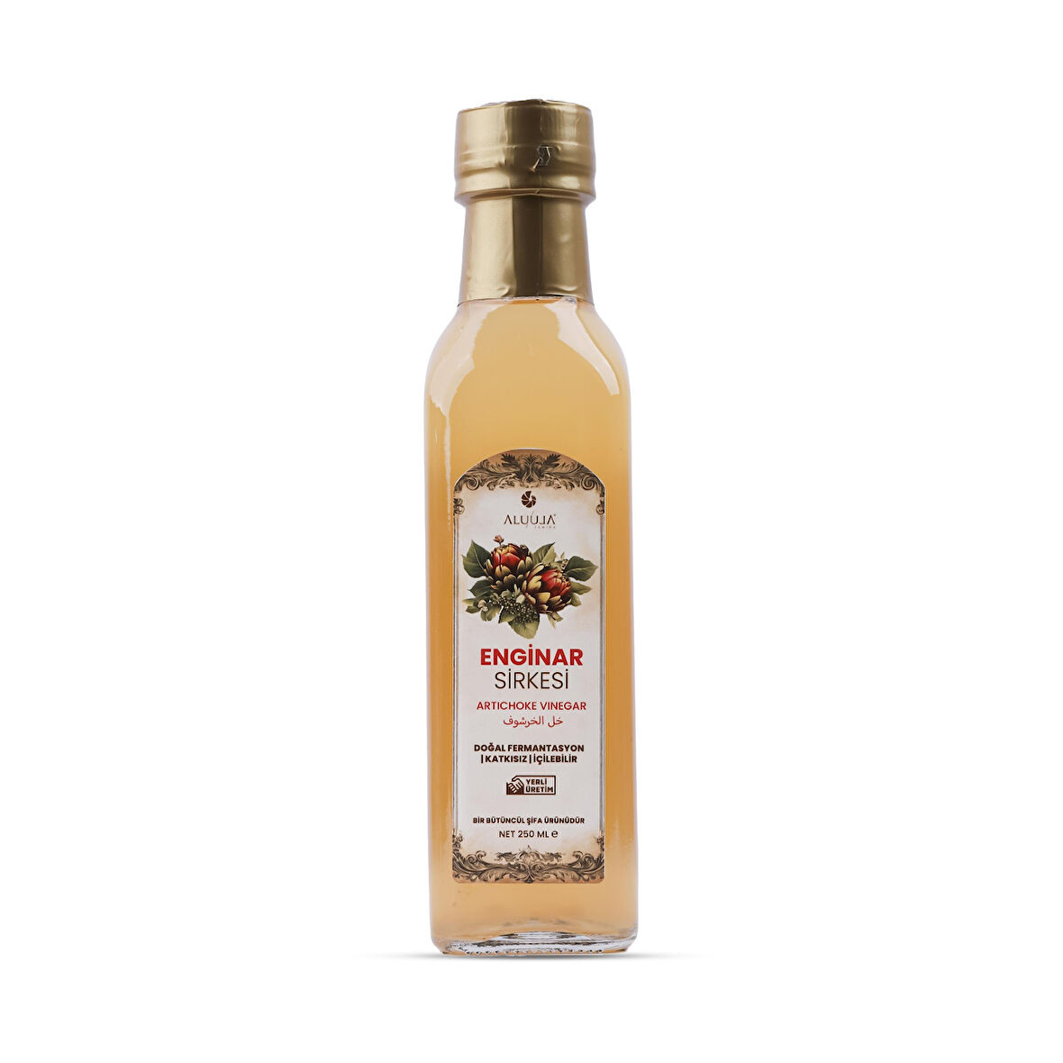 Doğal Fermantasyon Anadolu Yaprağı Enginar Sirkesi 250 ML