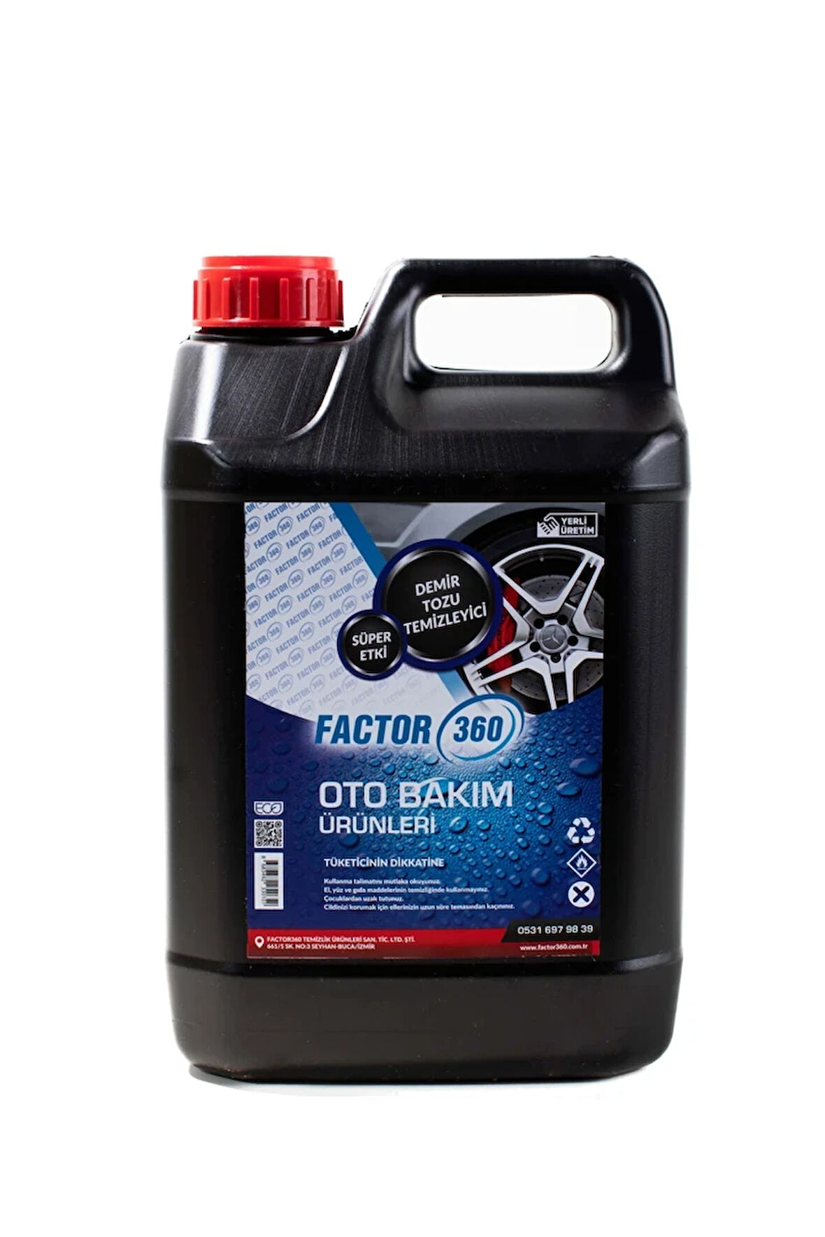 Factor360 - Demir Tozu Temizleyici (5 Litre)