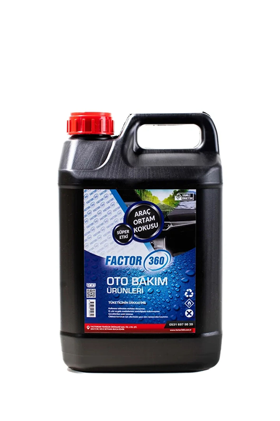 Factor360 Araç Ortam Kokusu Oto Parfüm 5 Litre