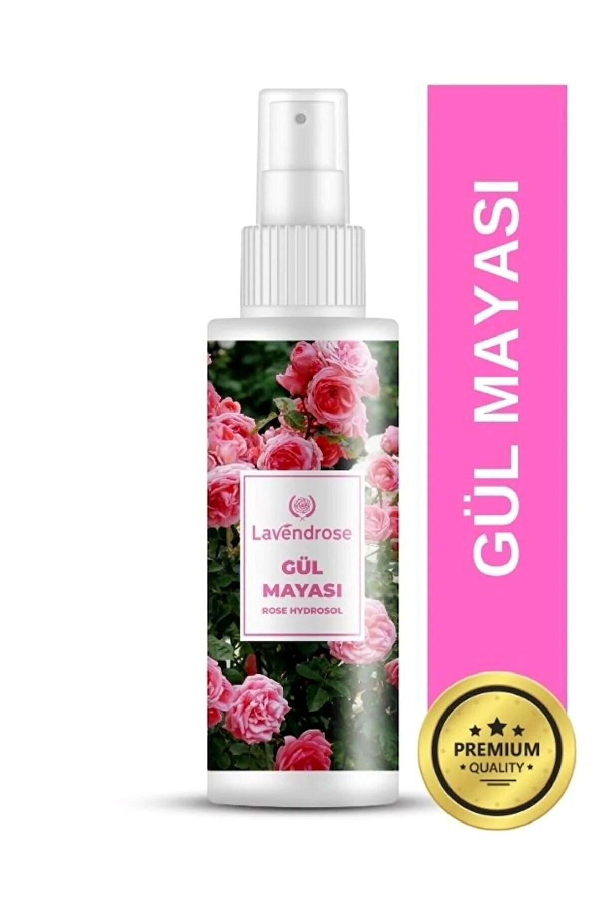 Lavendrose Gül Mayası Suyu -analiz Sertifikalı %100 Doğal Tonik, Aydınlatıcı Ve Gözenek Sıkılaştırıcı 100ml
