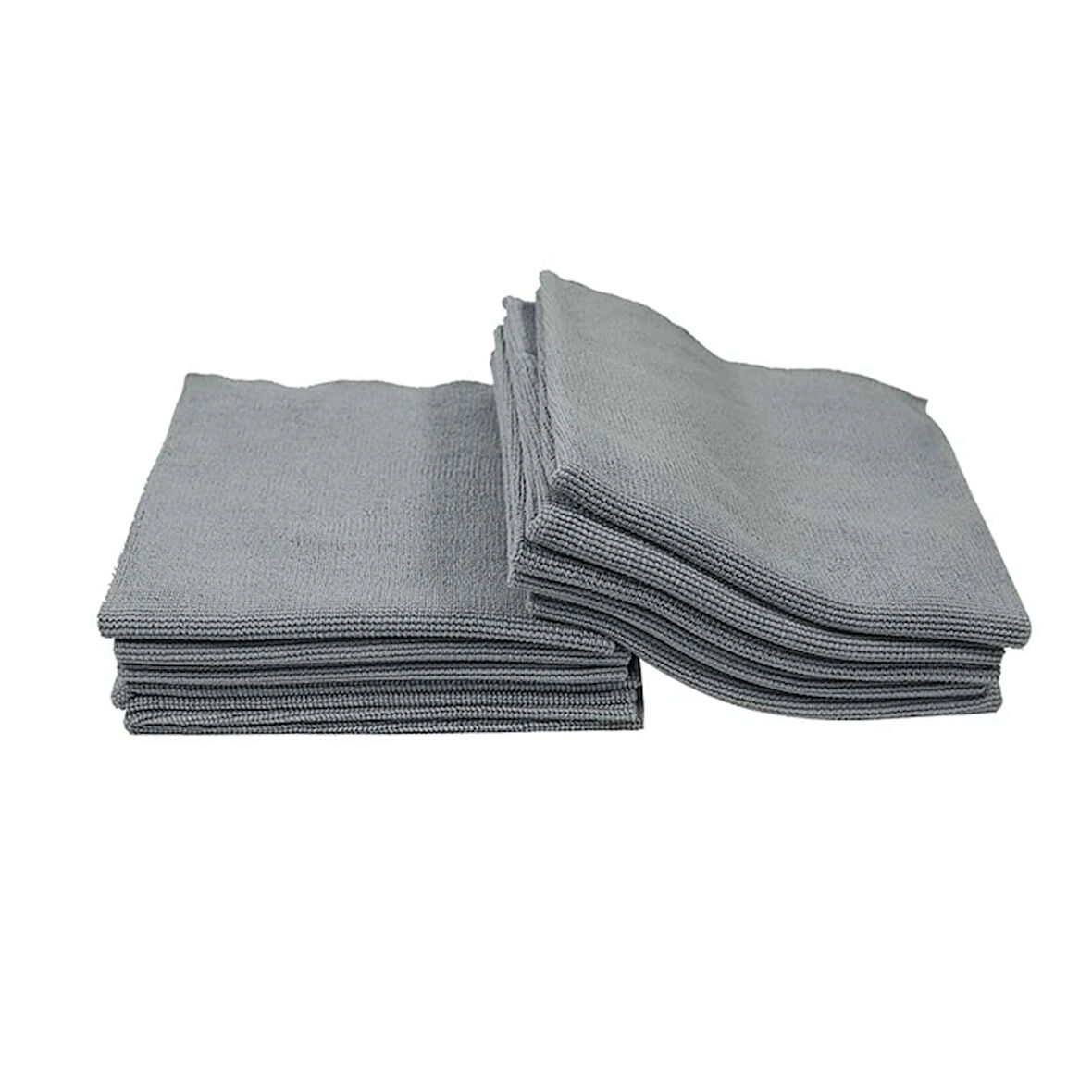 KLIN Clean Towel Çok Amaçlı Silme Ve Temizlik Bezi 10'lu Paket (Gri) - 40x40 CM