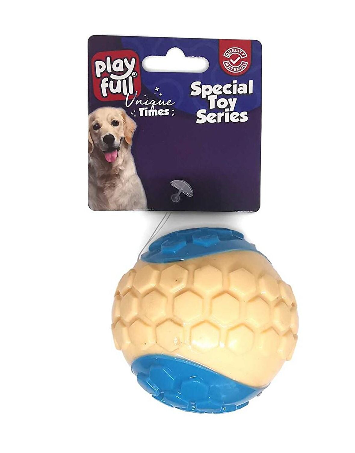 Playfull Plastik Top Köpek Oyuncağı 6 Cm 58 Gr