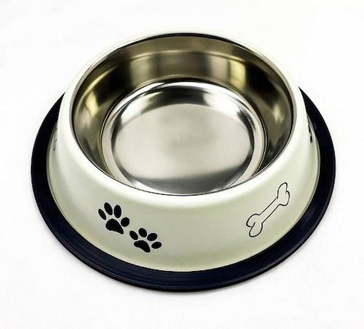 Playfull Desenli Çelik Mama ve Su Kabı 24 Oz