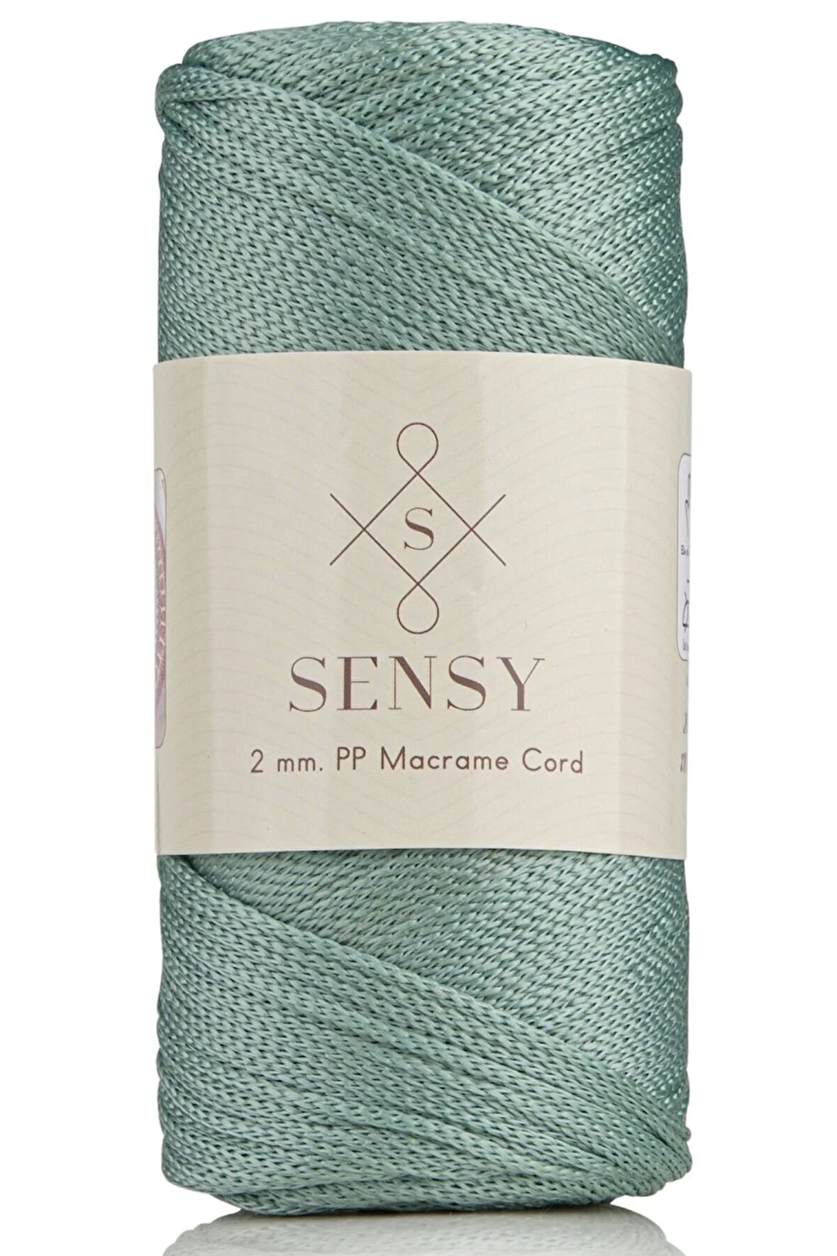 2 Mm - 200 gr Polyester Makrome Ipi Ada Çayı 230 M Polyester Makrome Ip Supla Ip Ve Çanta Ipliği