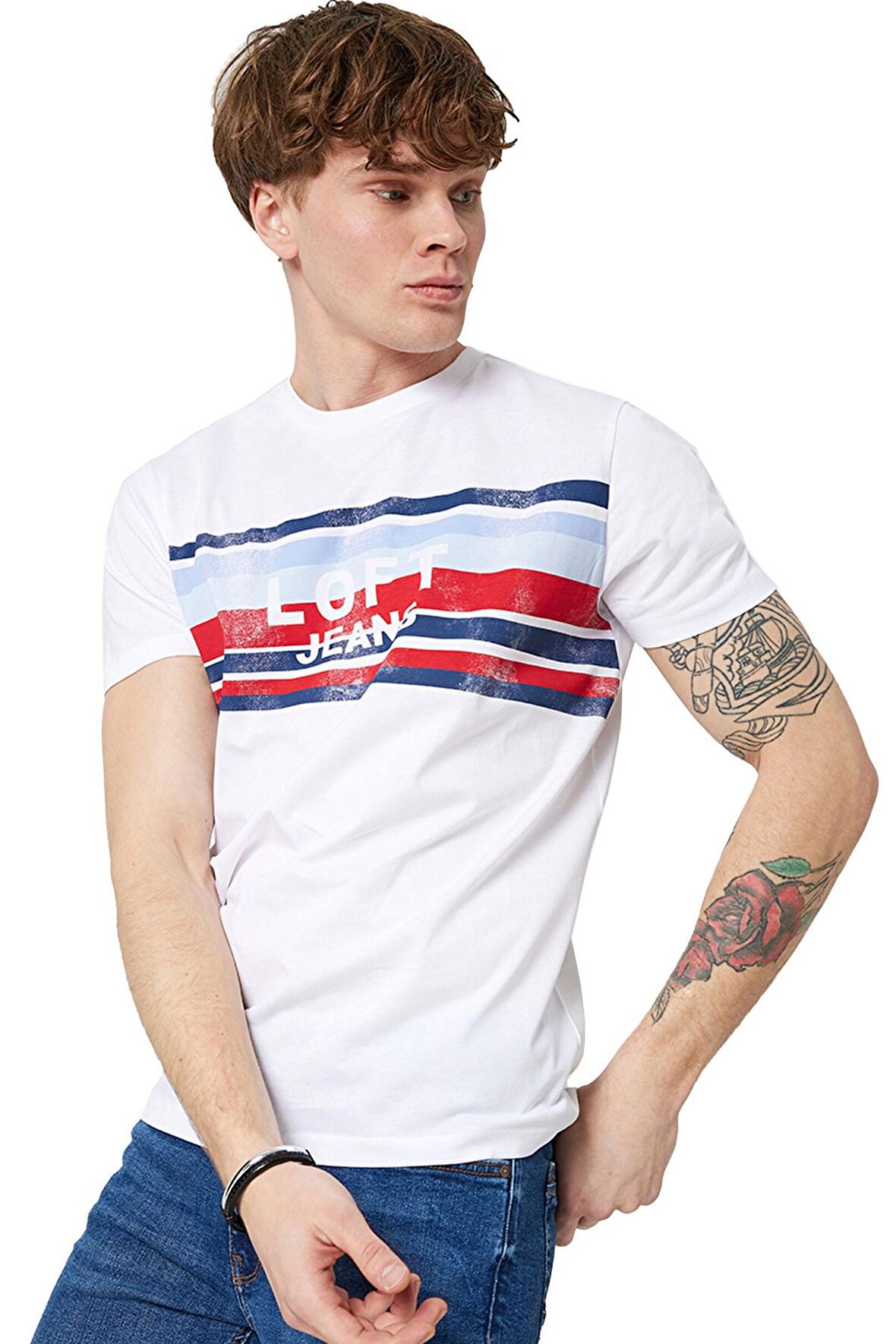 Loft Regular Fit Erkek Tişört LF2031822