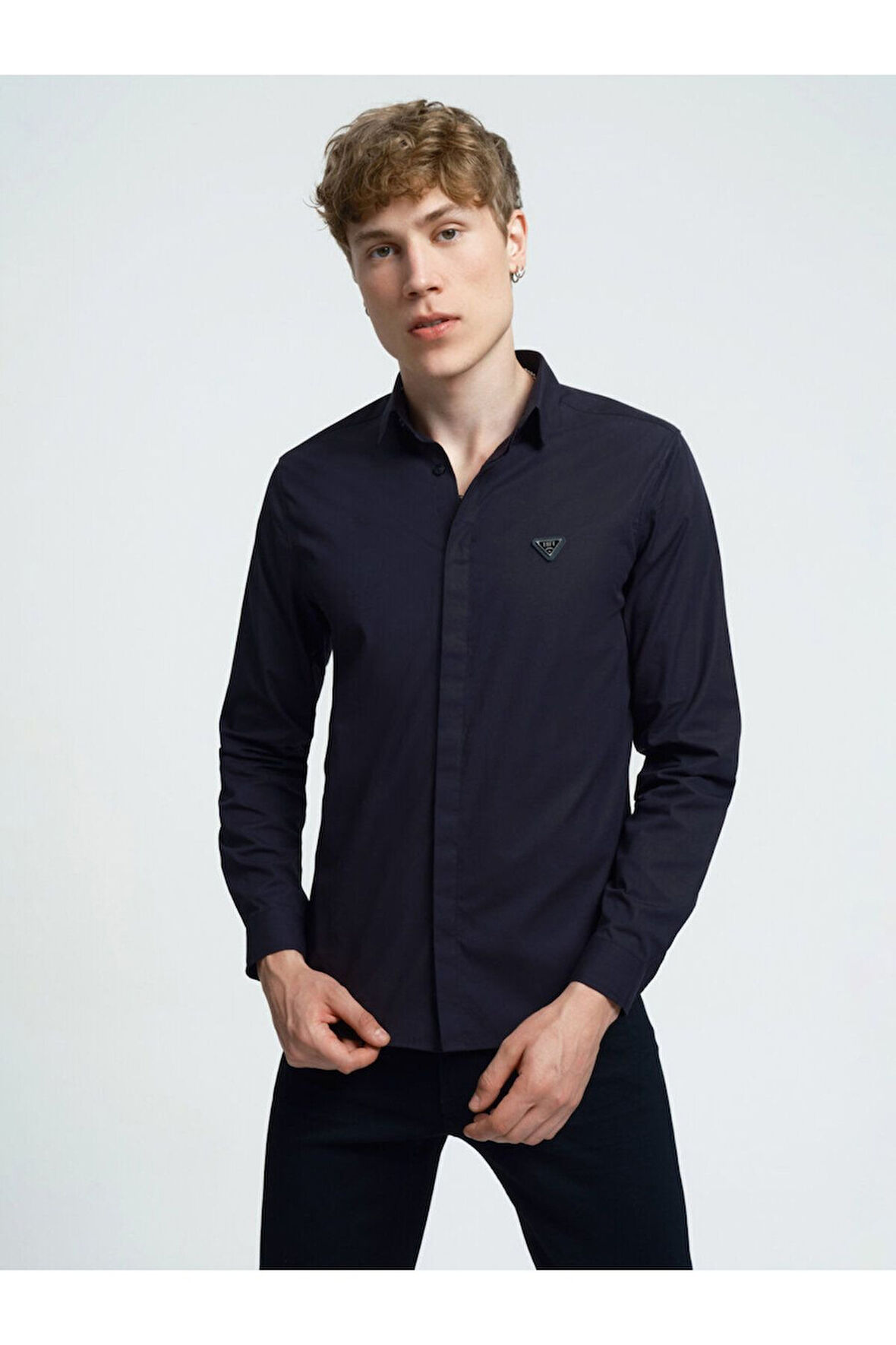 Slim Fit Gömlek Uzun Kol