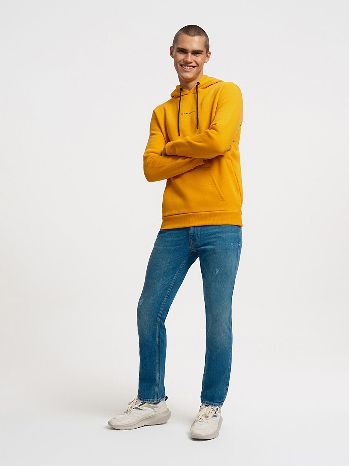 LF2034269 Loft Erkek Sweat SAFRAN YELLOW