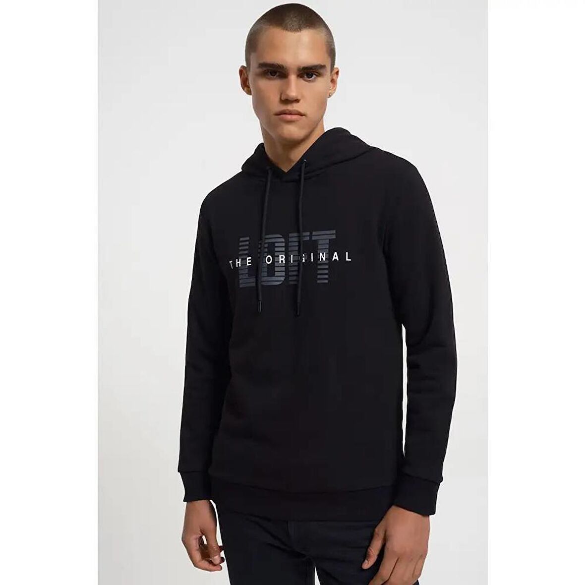 LF2034026 Loft Erkek Sweat BLACK