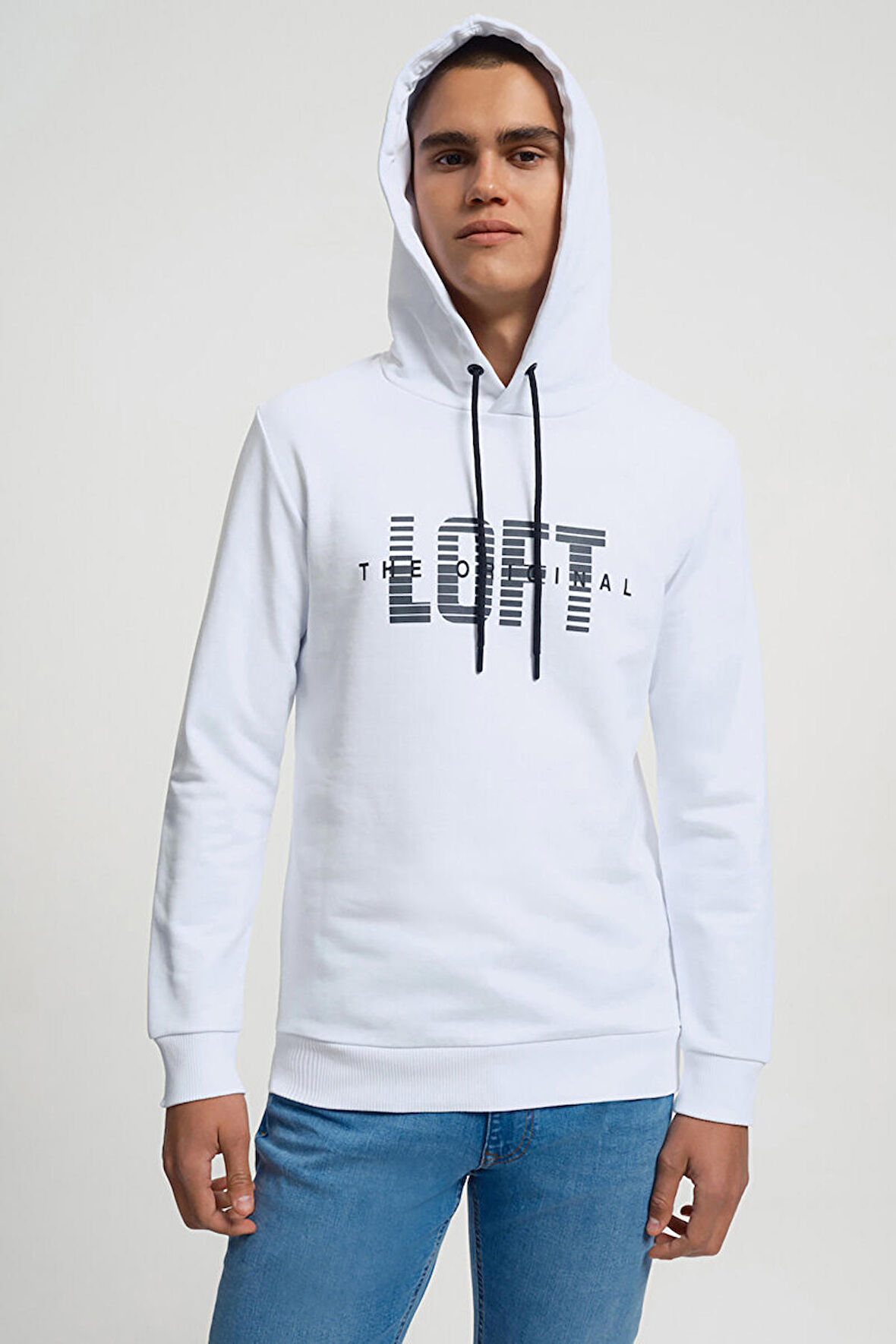 LF2034026 Loft Erkek Sweat WHITE