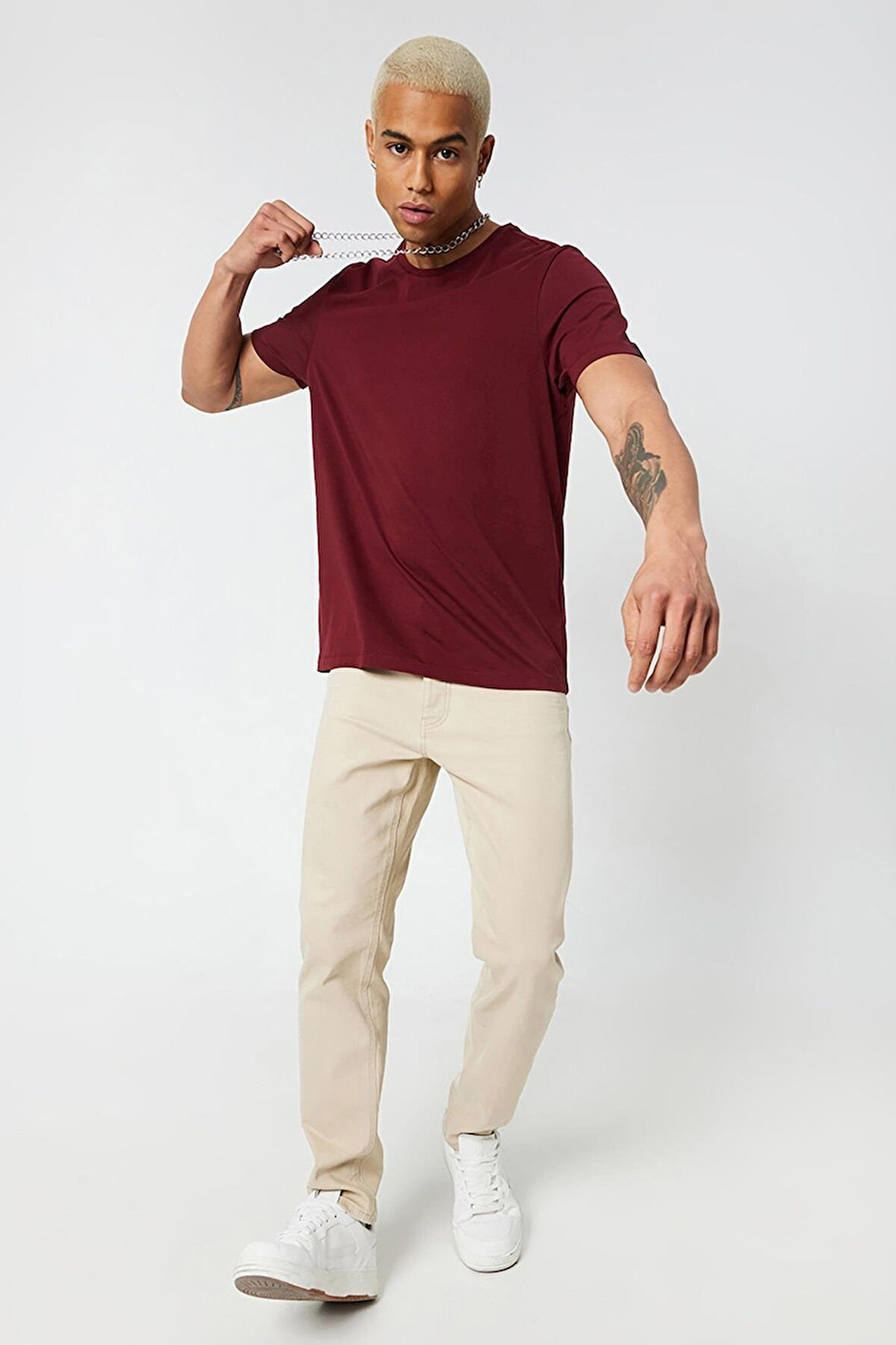 Regular Fit Erkek Tshirt K.kol