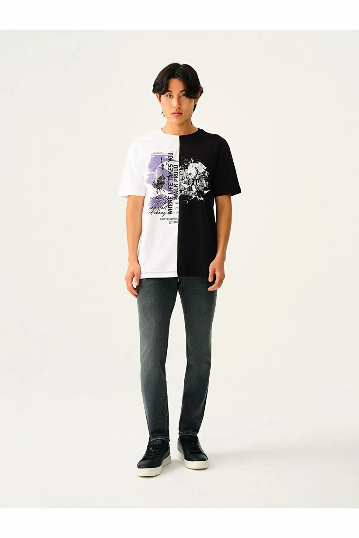 Loft  Smoked Grey Wash Erkek Jean Pantolon LF2037010