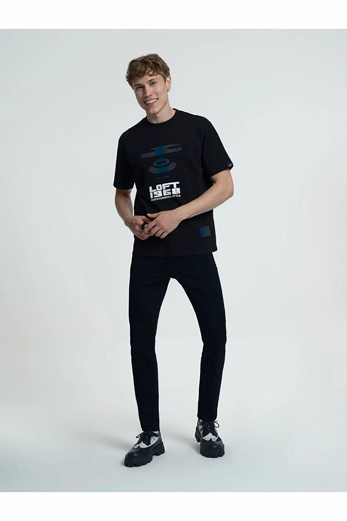 Loft Charly Black Erkek Jean Pantolon LF2034723