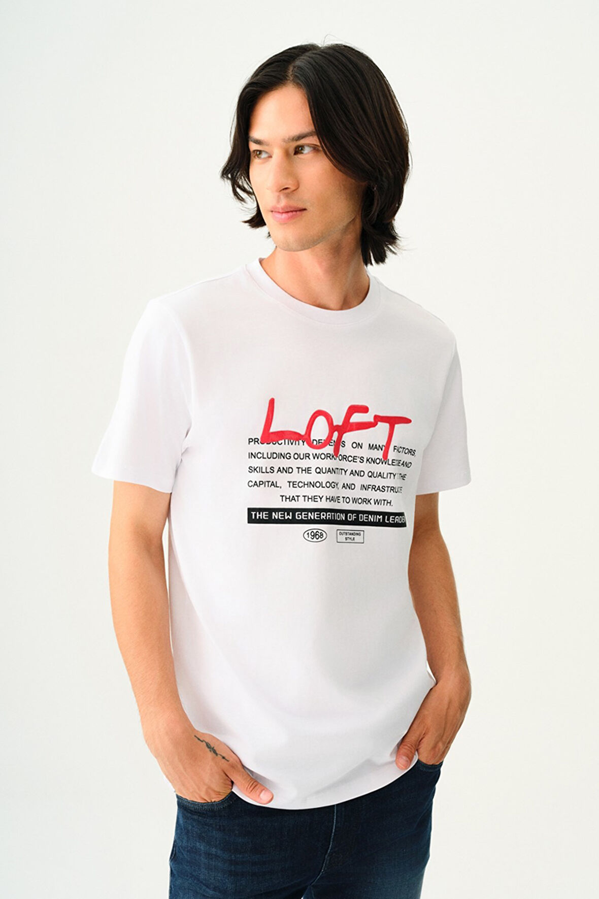 Loft Erkek Tişört LF2037119