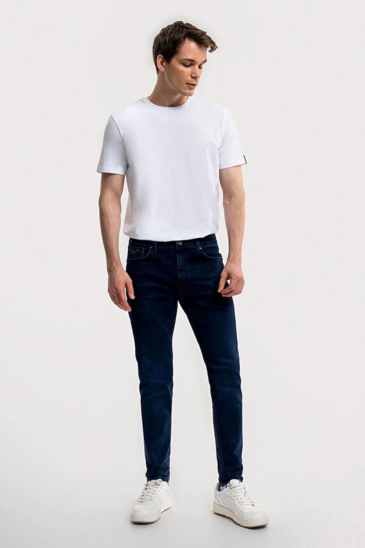 Loft Justın Martın Dark Blue Black Wash Erkek Jean Pantolon LF2035717