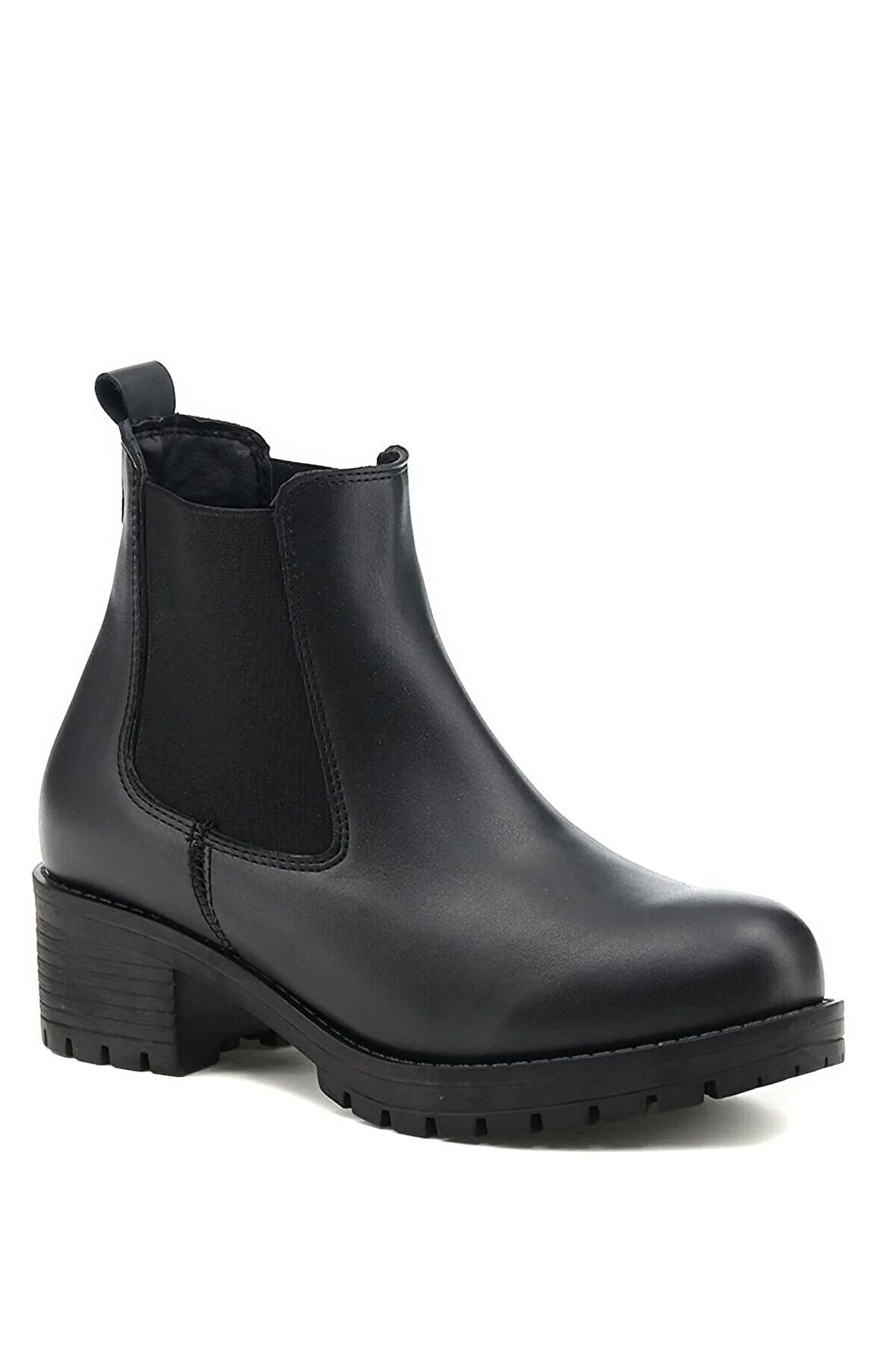 Polaris 318584 Sıcak Astar Kaymaz Taban Chelsea Kadın Bot