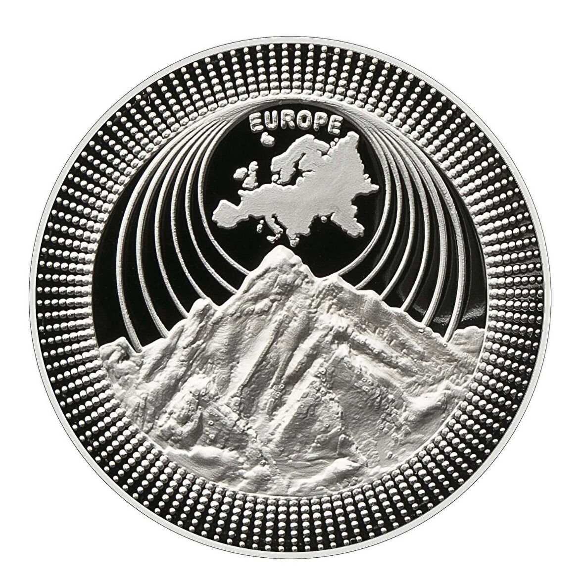 AgaKulche Continents 2021 Europe Sikke Coin