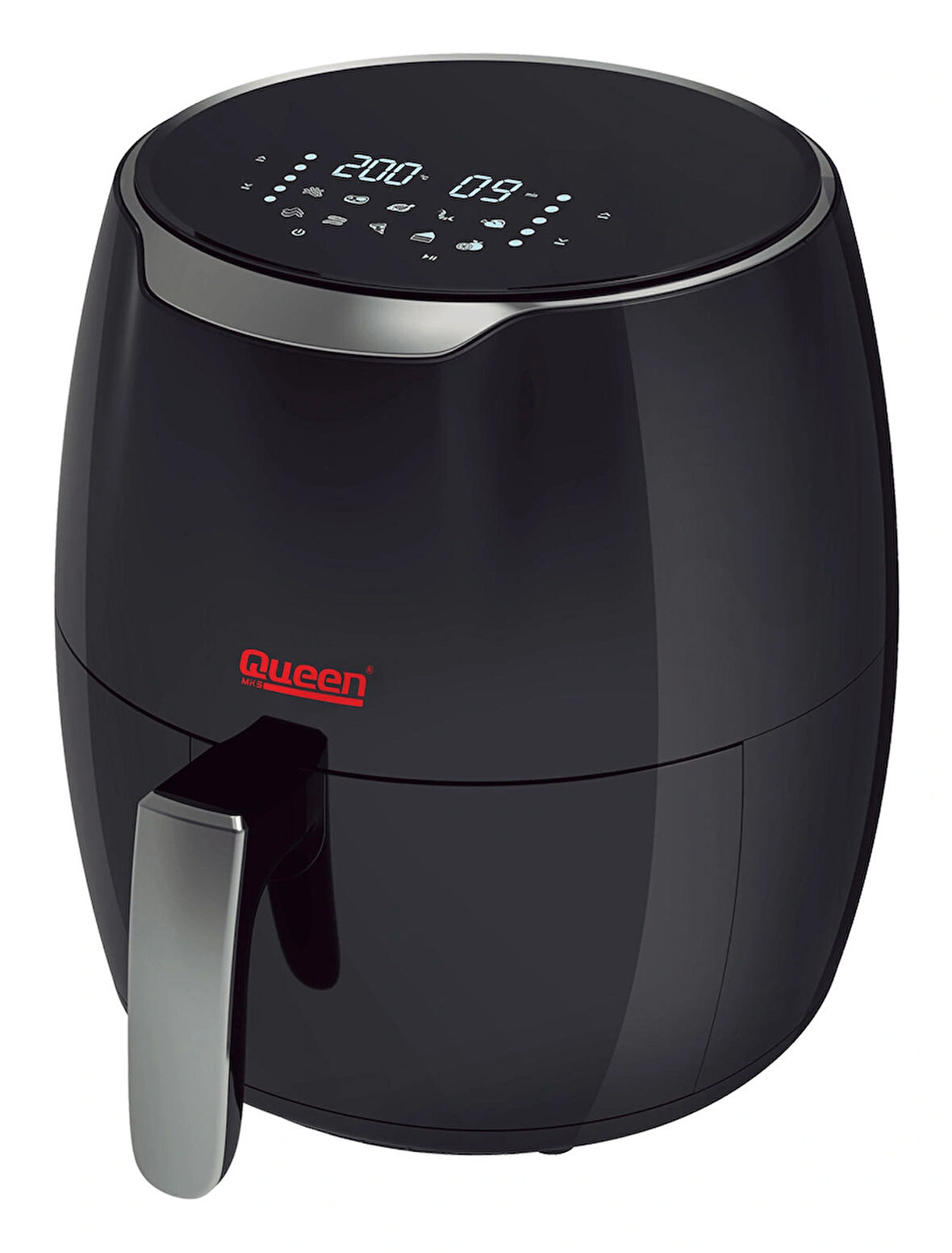 Queen Smartfryer XL Airfryer 5LT Dokunmatik Yağsız Sıcak Hava Fritözü