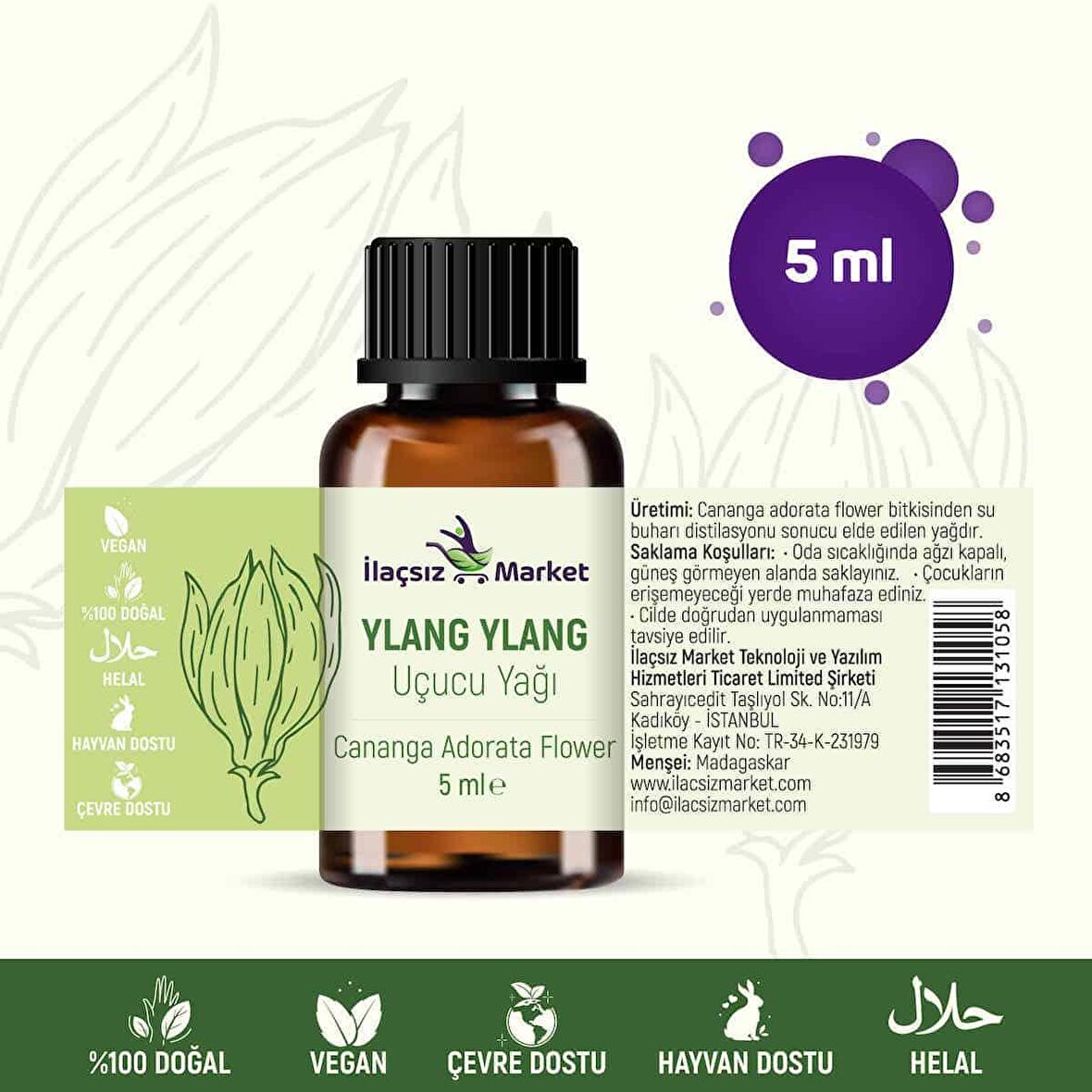 Ylang Ylang Yağı / 5 ml
