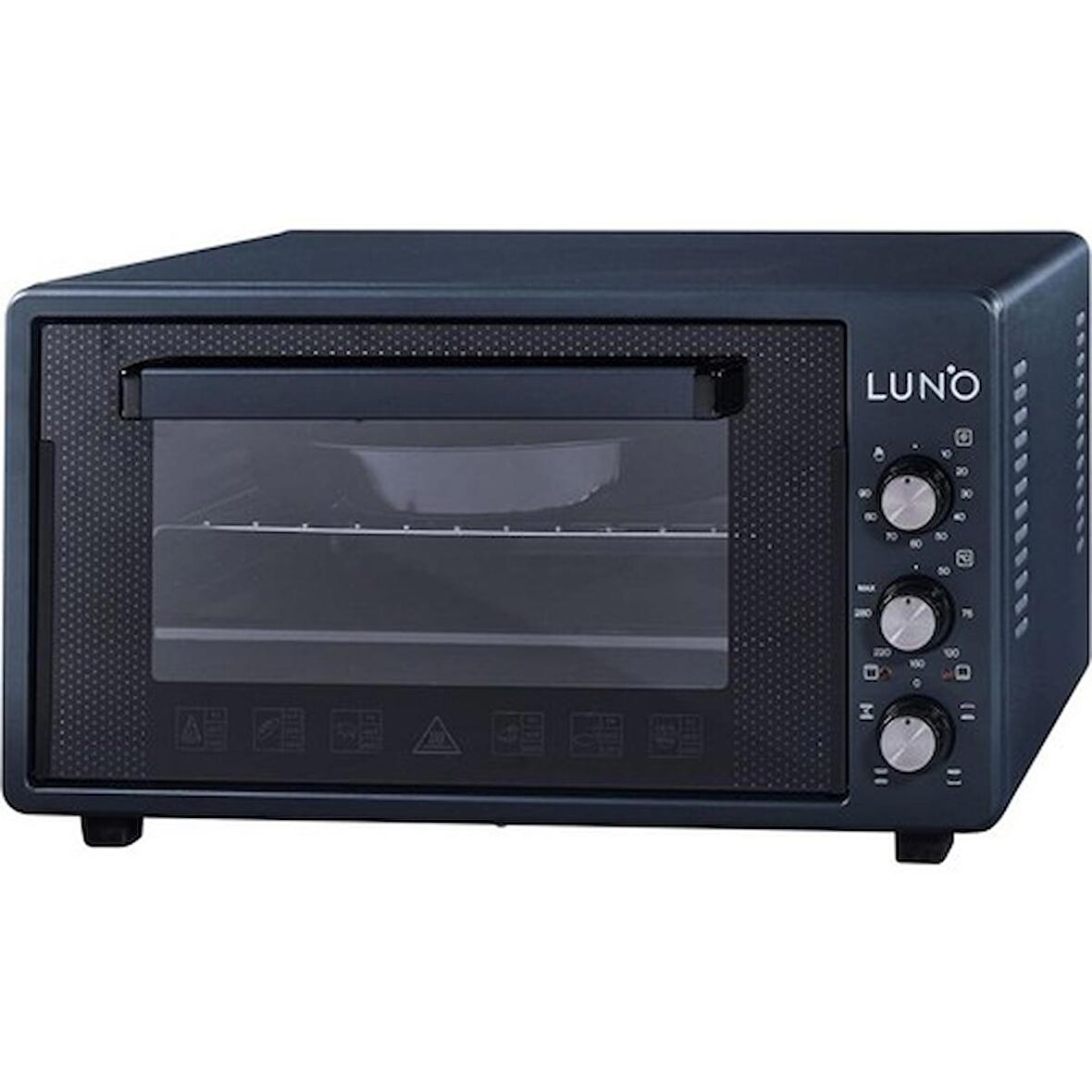 Luno Midi Fırın LF6262B01 Antrasit 46 Lt