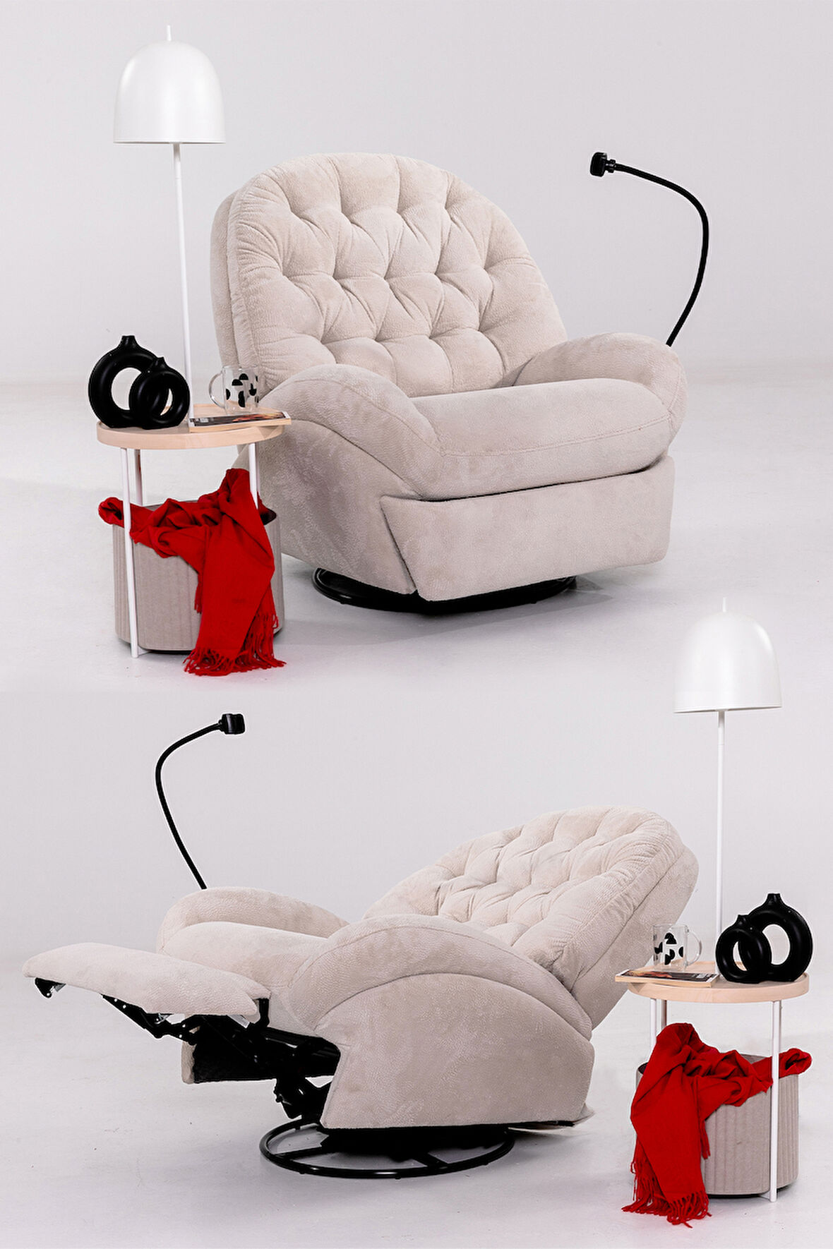 Eymense Dream Elektrik Mekanizmalı TV Baba Koltuğu