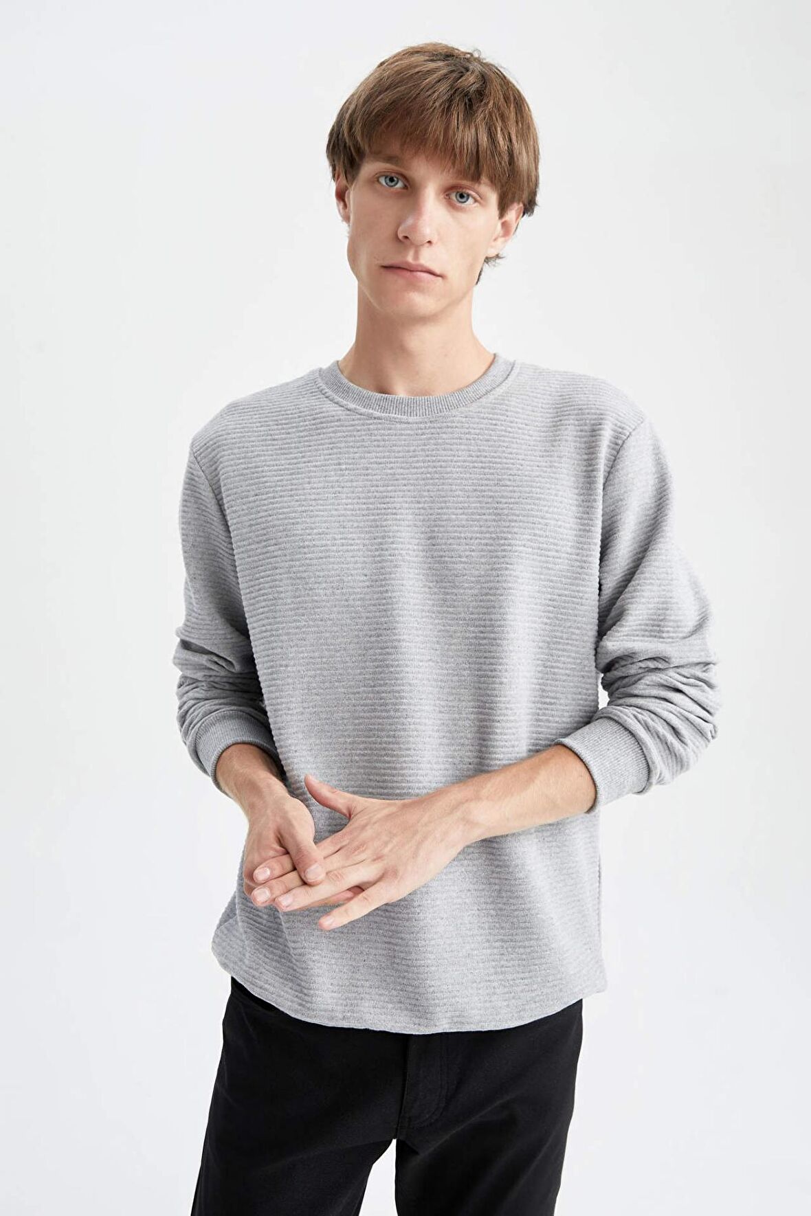 DeFacto Regular Fit Sweatshirt S8194AZ22WNGR210
