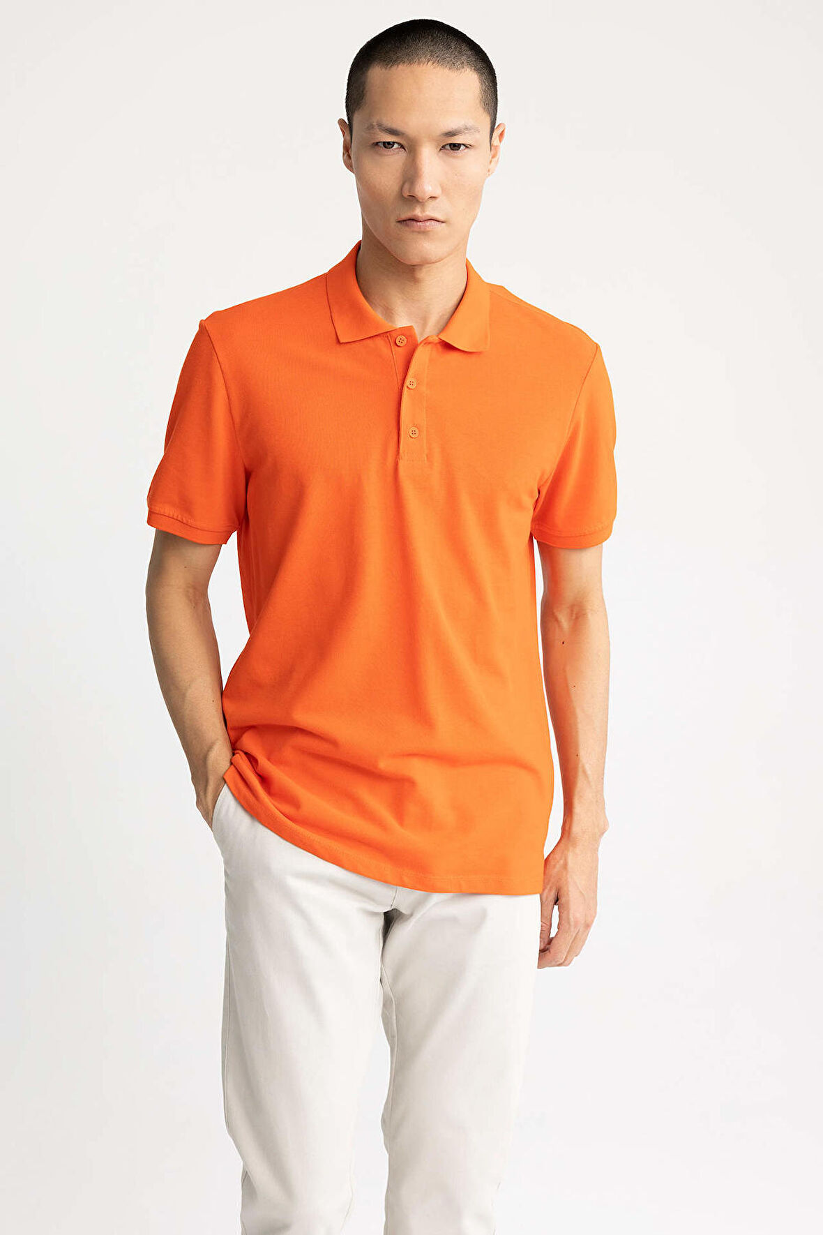 Regular Fit Polo %100 Pamuk Tisört
