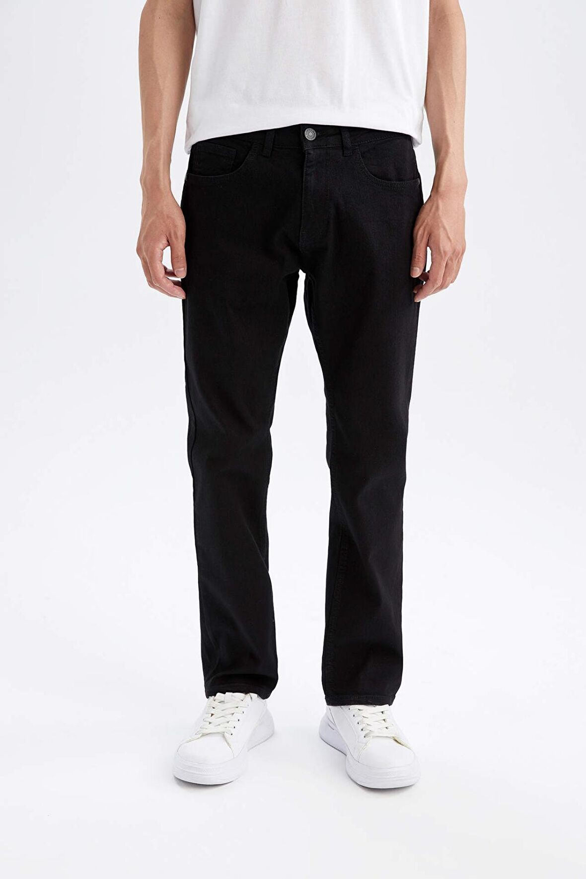 Sergio Regular Fit Normal Bel Boru Paça Jean Pantolon