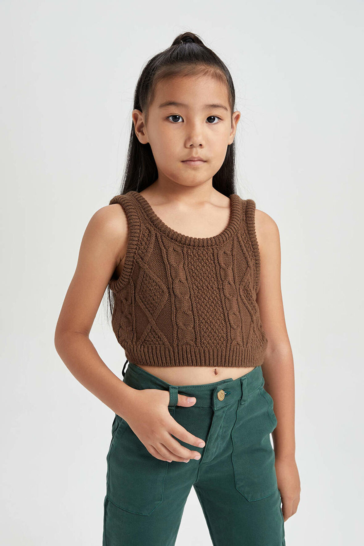 Kız Çocuk Regular Fit Süveter