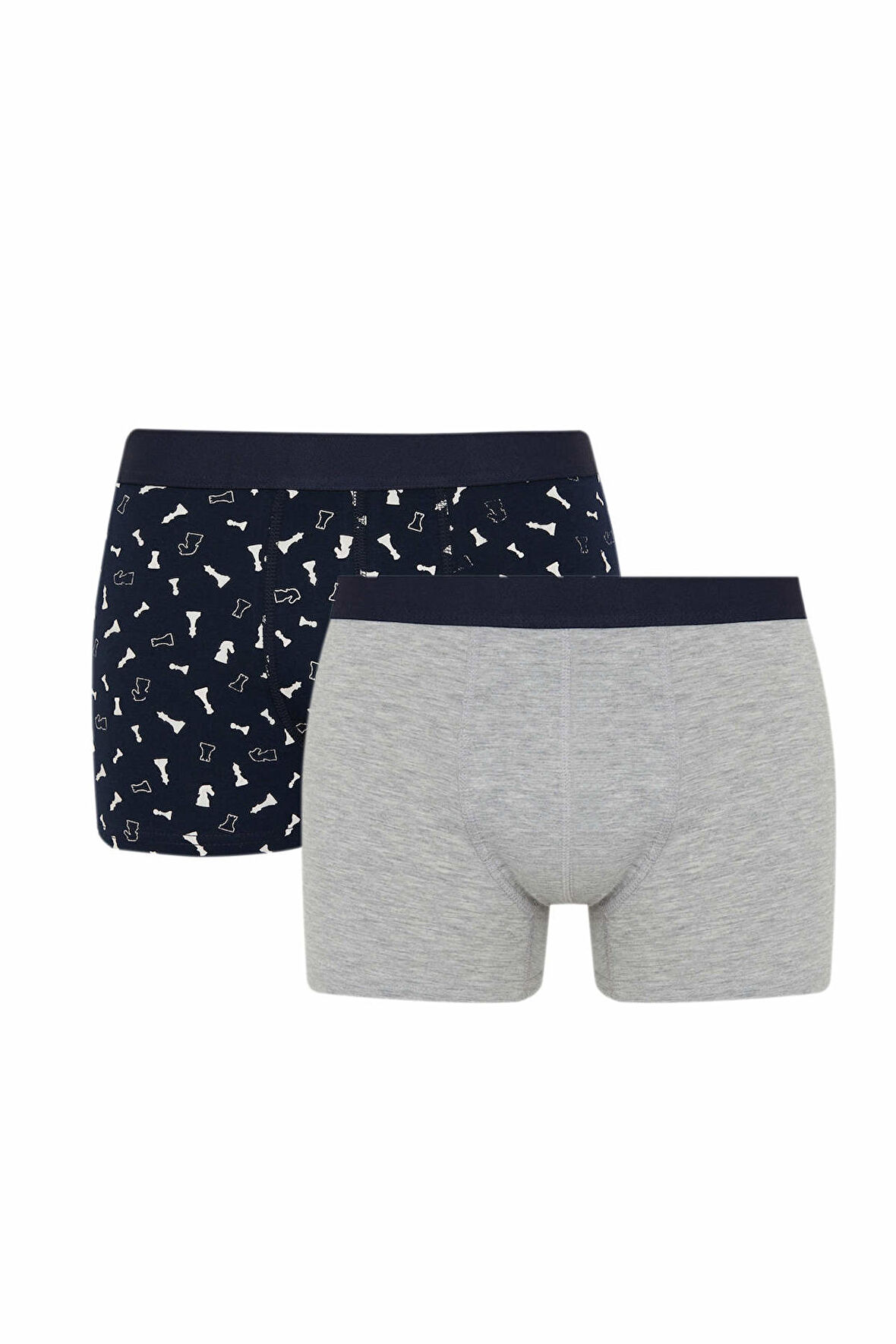 Regular Fit 2'li Boxer