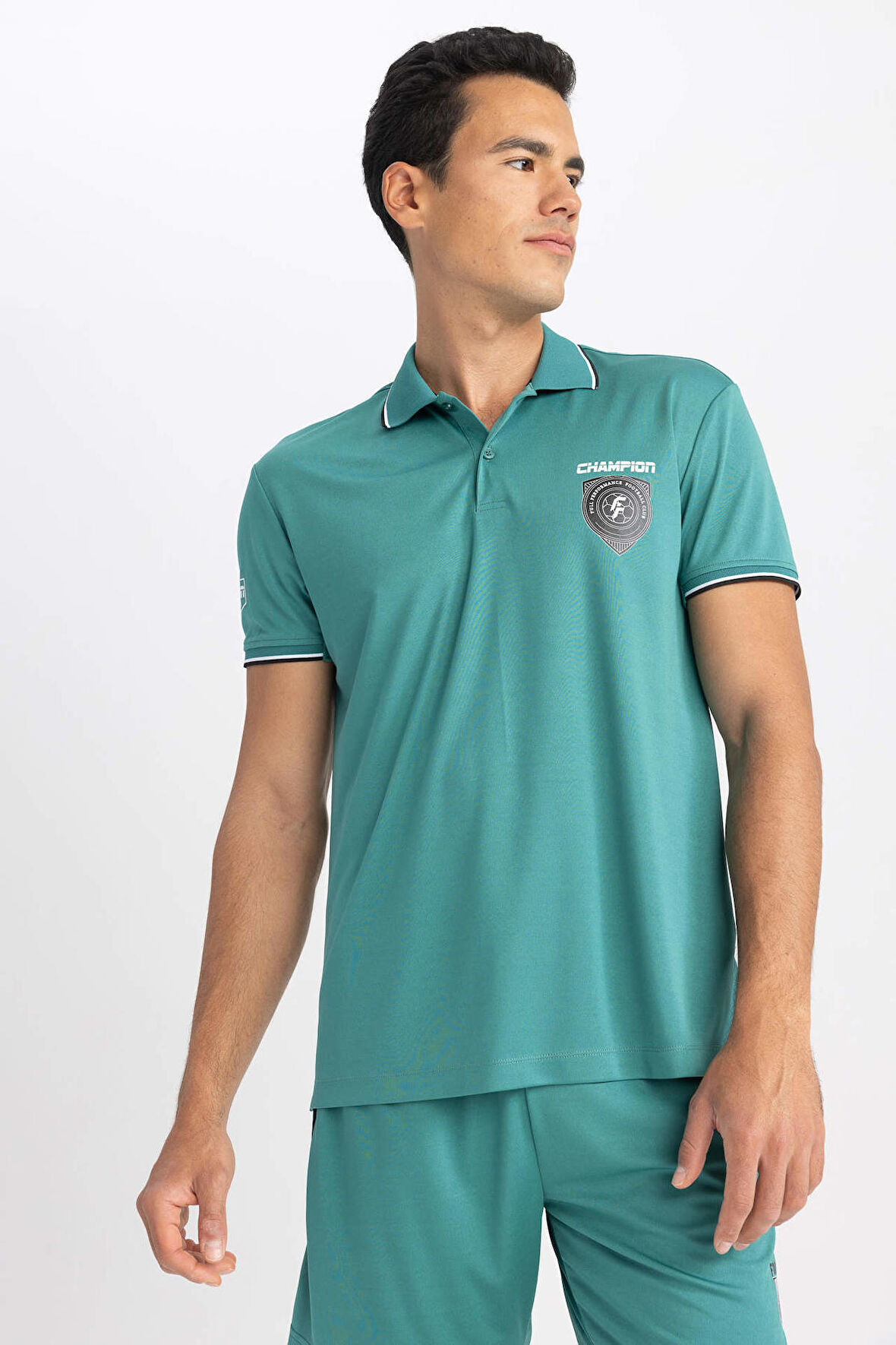Defacto Fit Standart Fit Polo Yaka Sporcu Polo Tişört A1727AX23SMGN450