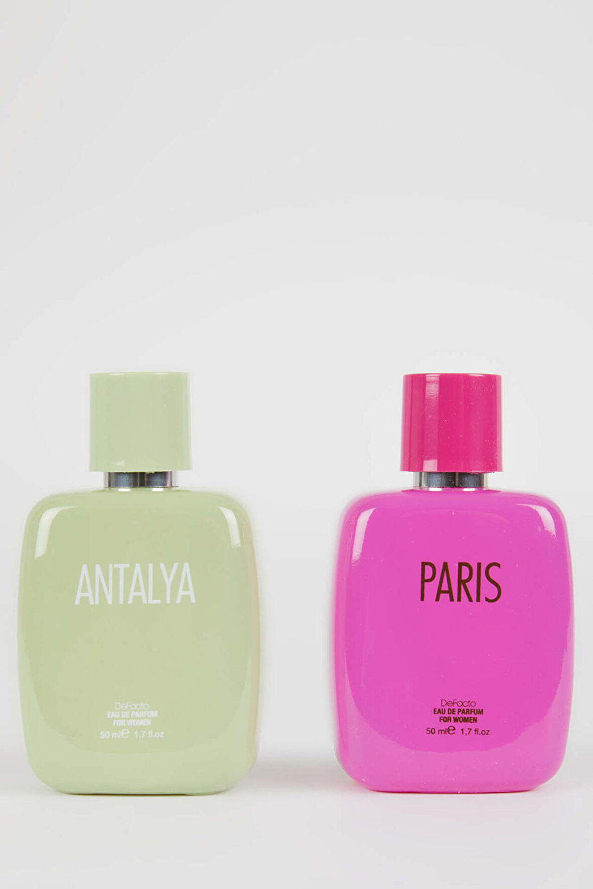 DeFacto  Antalya Parfüm 50 mL Paris 50 mL 2'li Parfüm Set Hediye Seti A9401AXNSPR112