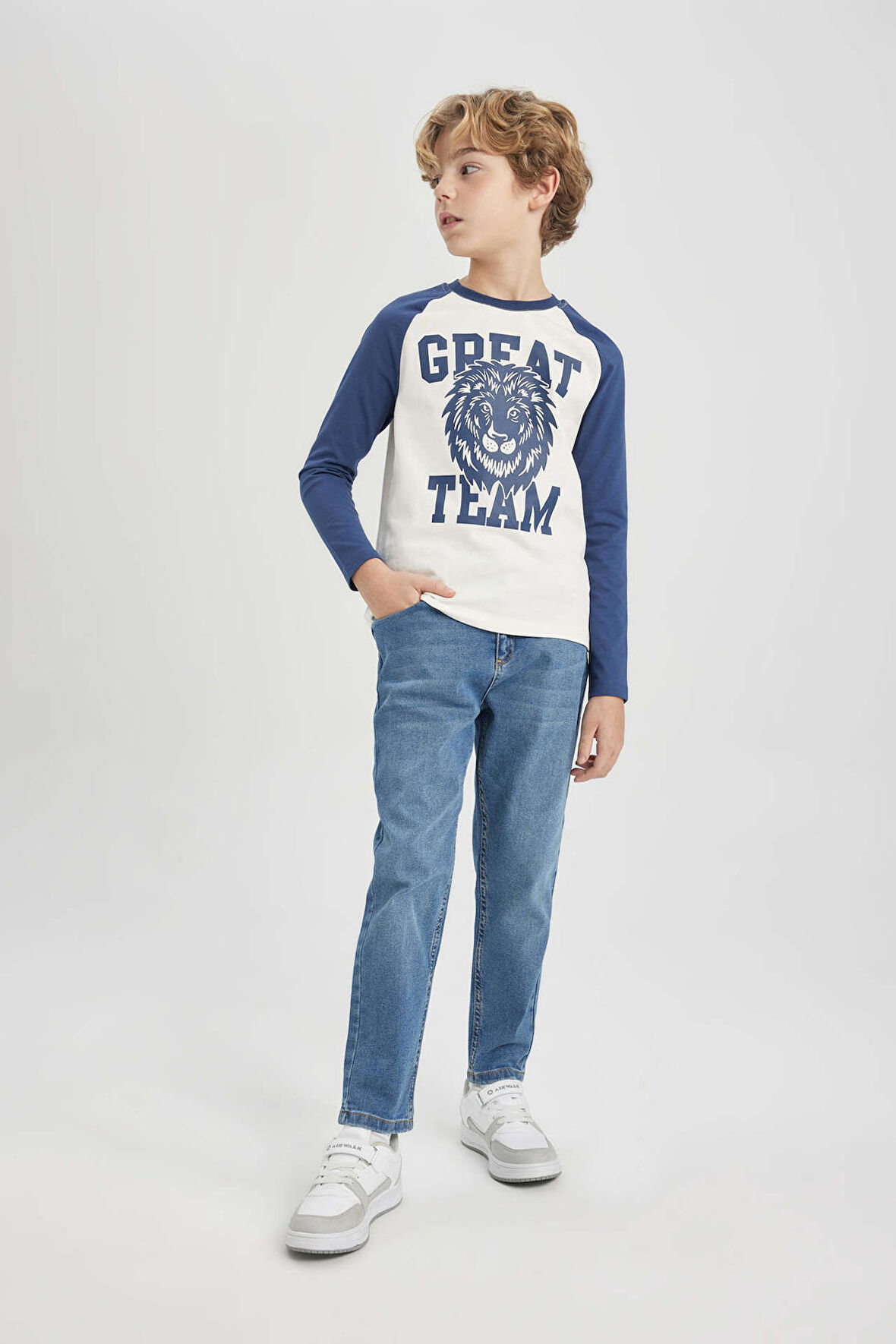 Erkek Çocuk Balloon Fit Jean Pantolon