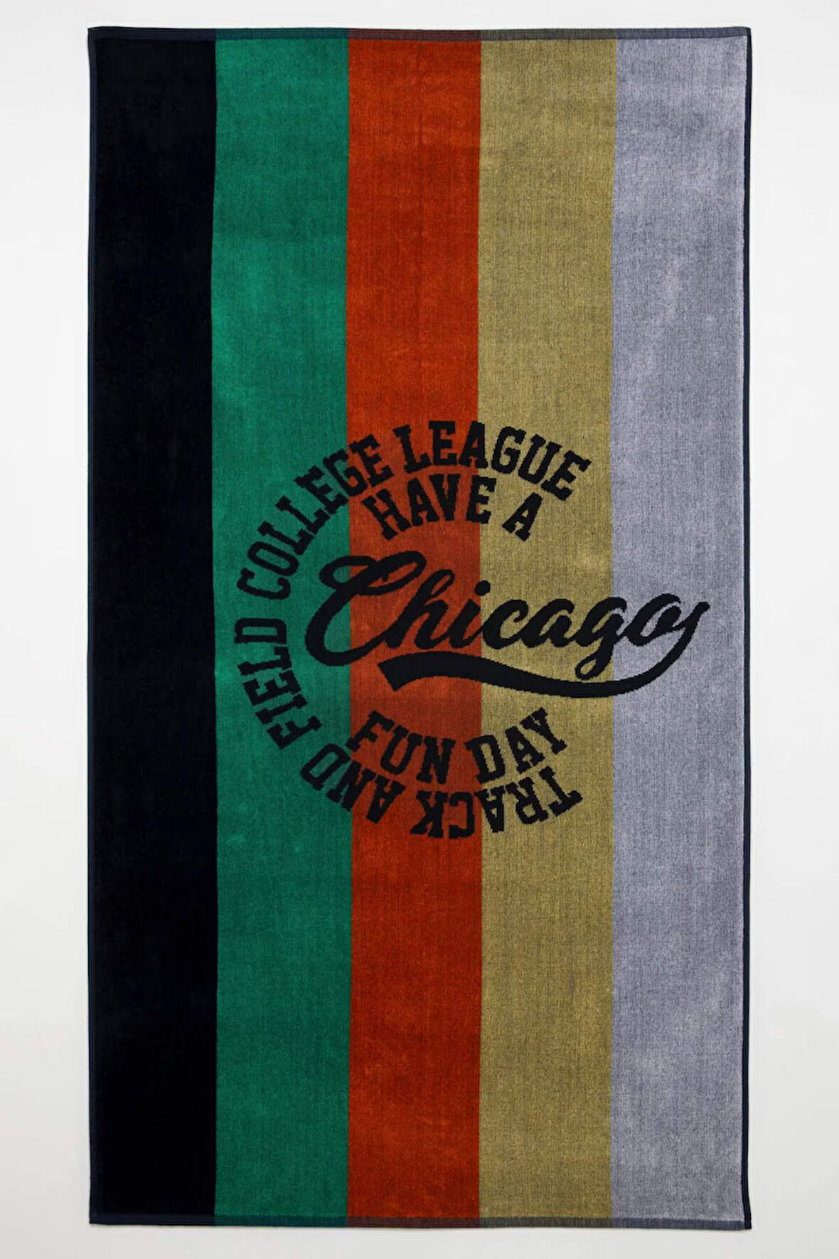 Erkek Çocuk Pamuklu Baskılı Plaj Havlusu