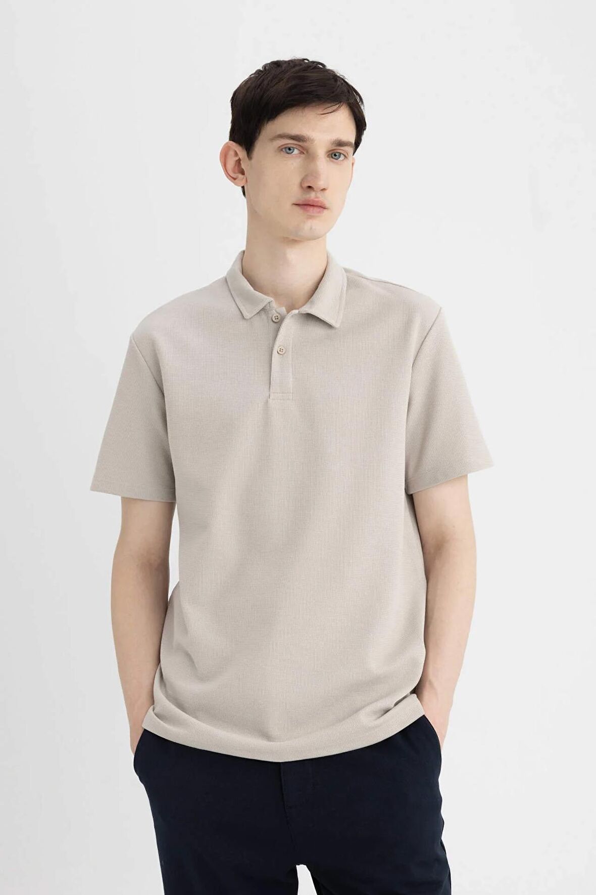 DeFacto New Regular Fit Kısa Kollu Polo Tişört B4939AX24SPBG170