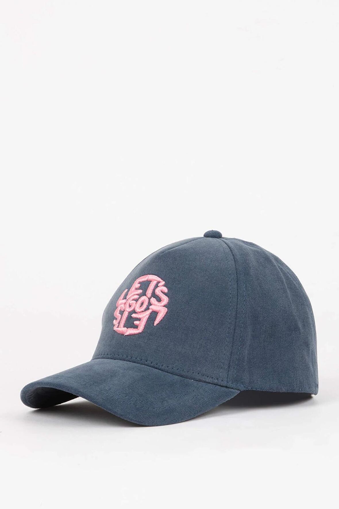 DeFacto Kız Çocuk Jean Görünümlü Cap Şapka C0586A824SMBE278