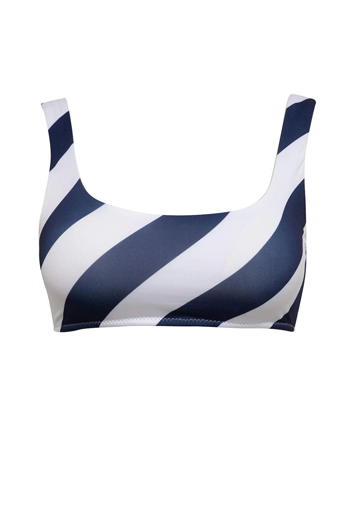 DeFacto Regular Fit Çizgili Bikini Üstü-Fall in Love A9456AX24SMNV30