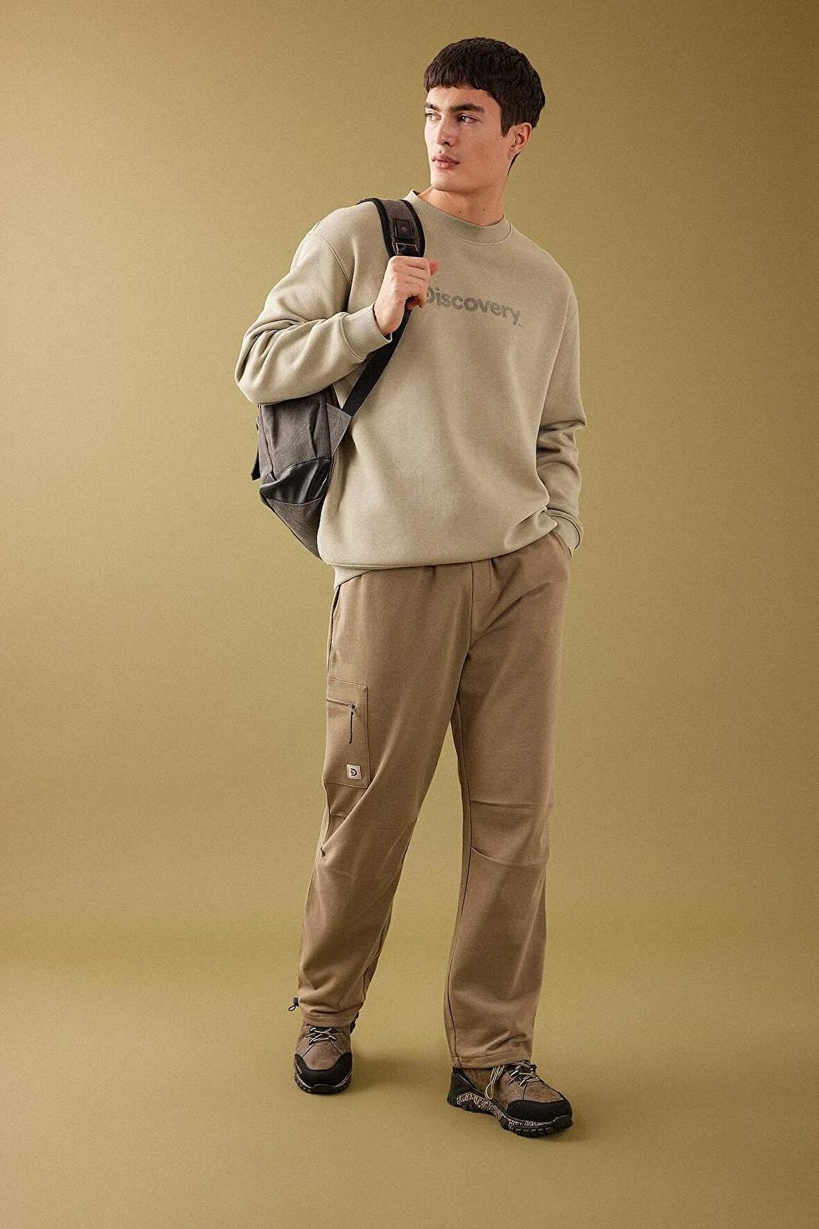 Discovery Channel Oversize Fit Eşofman Altı