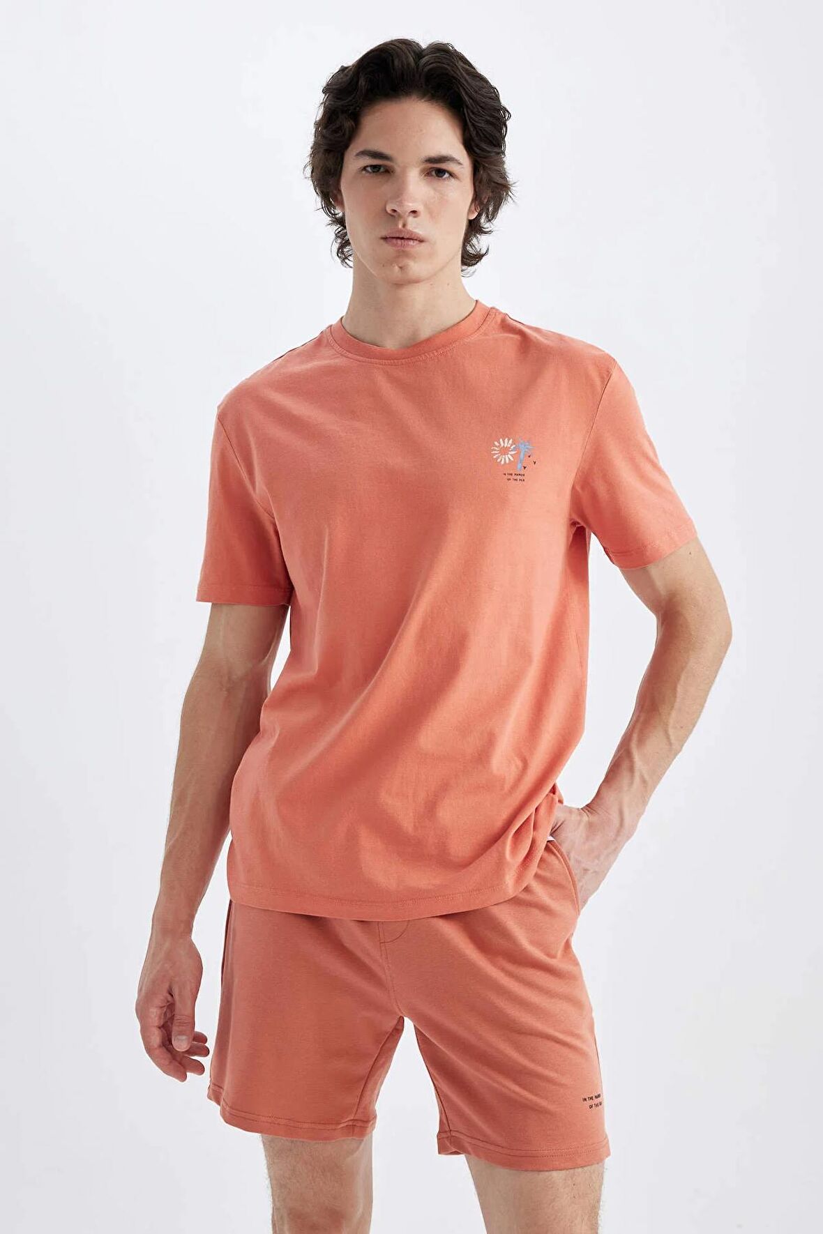 DeFacto Slim Fit Dar Kesim Dar Paça Şort A3893AX24HSOG187