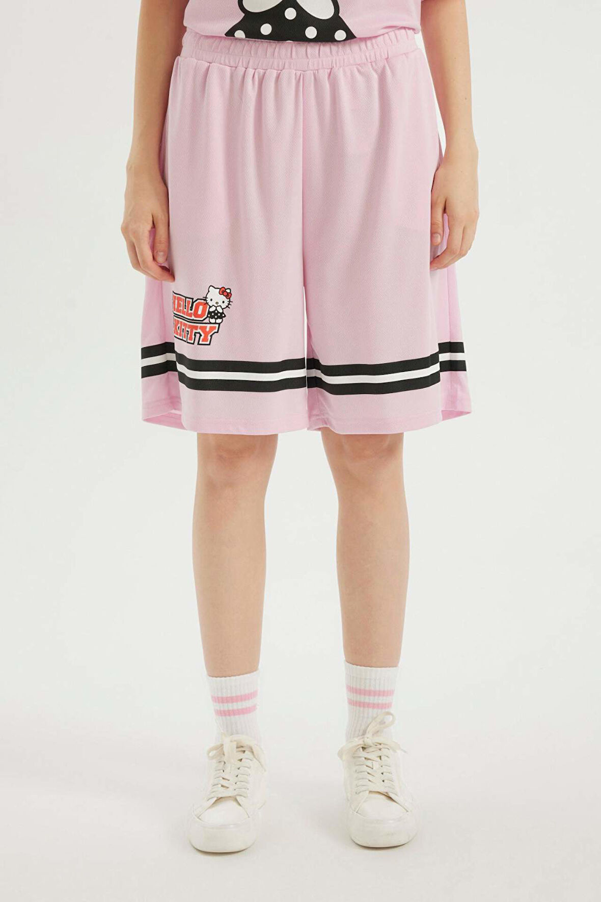 DeFacto Coool Hello Kitty Loose Fit Şort D4219AX24HSPN614