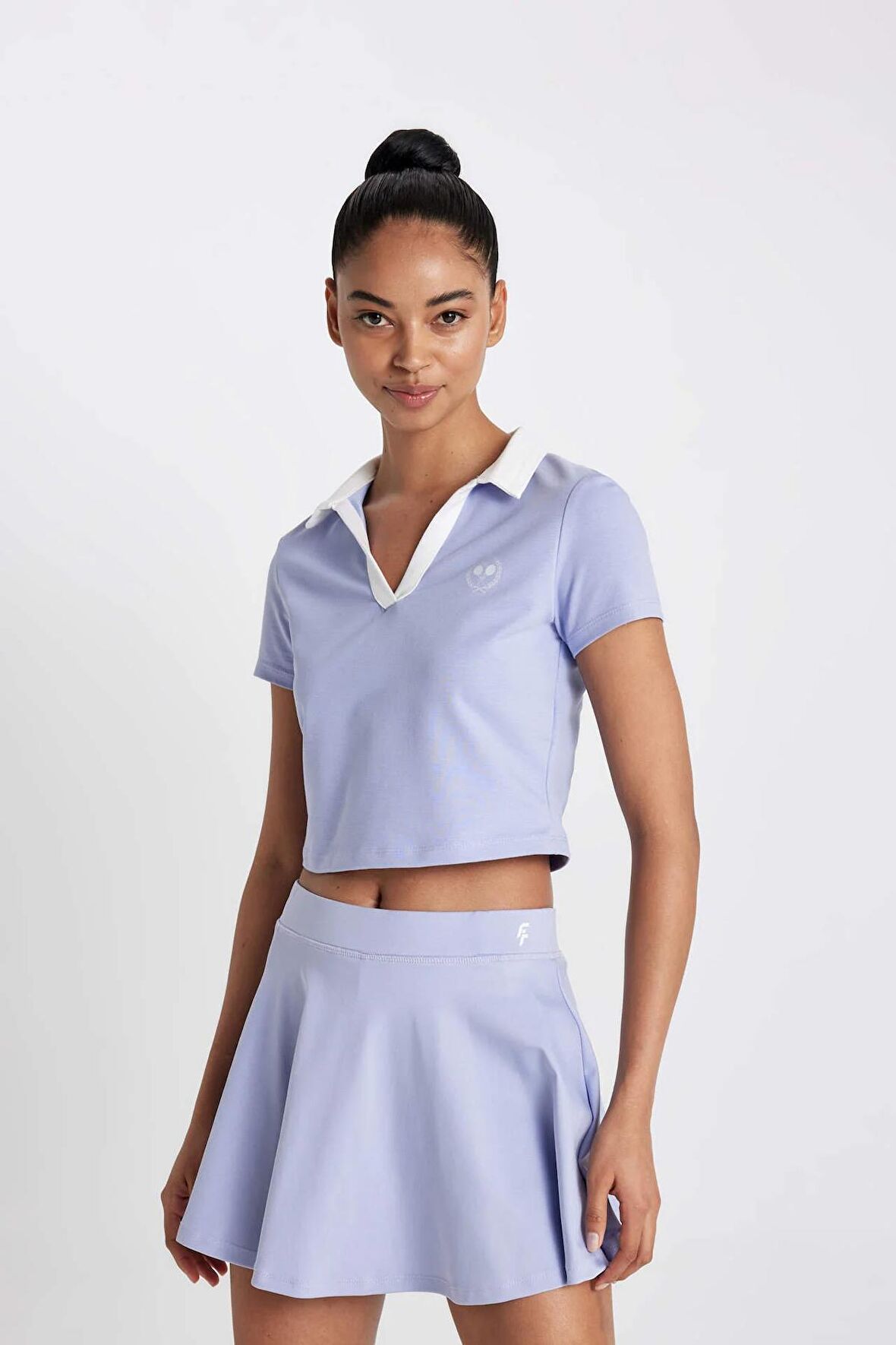 DeFactoFit Standart Fit Polo Yaka Sporcu Kısa Kollu Tişört B4573AX24SPPR317