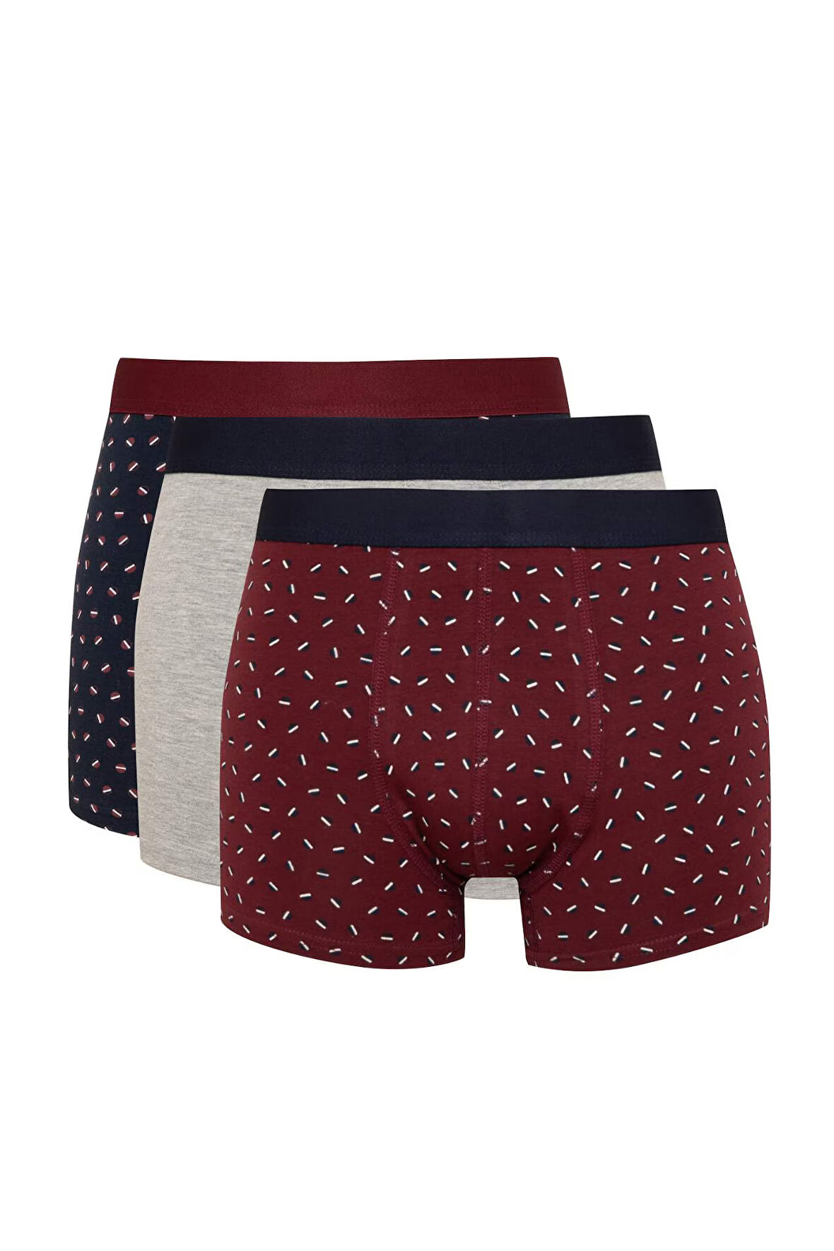 Regular Fit 3'lü Boxer