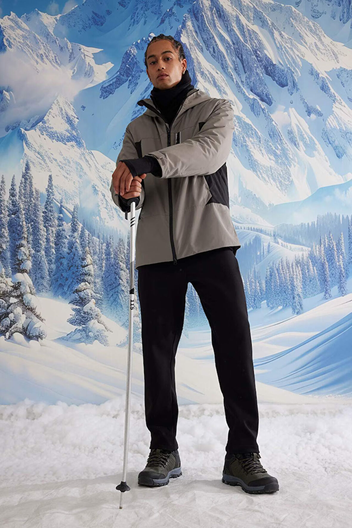 DeFactoFit Kalın Jogger Eşofman Altı Standart Fit Cepli Sporcu Beli Lastikli D6312AX24WNBK81