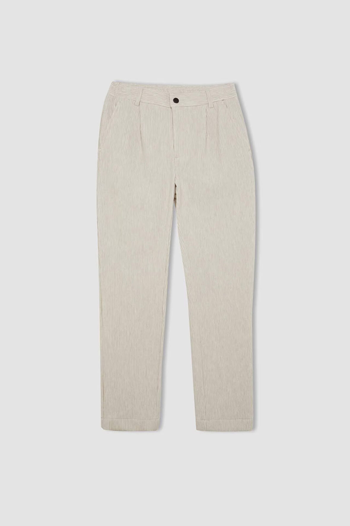 DeFacto Pantolon Tailored Regular Fit Normal Kesim Düz Paça Cepli D3704AX24AUBG755