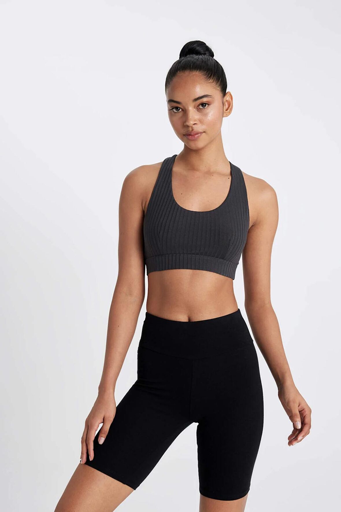 DeFactoFit V Yaka Modal Sporcu Bra C0497AX24SMAR231