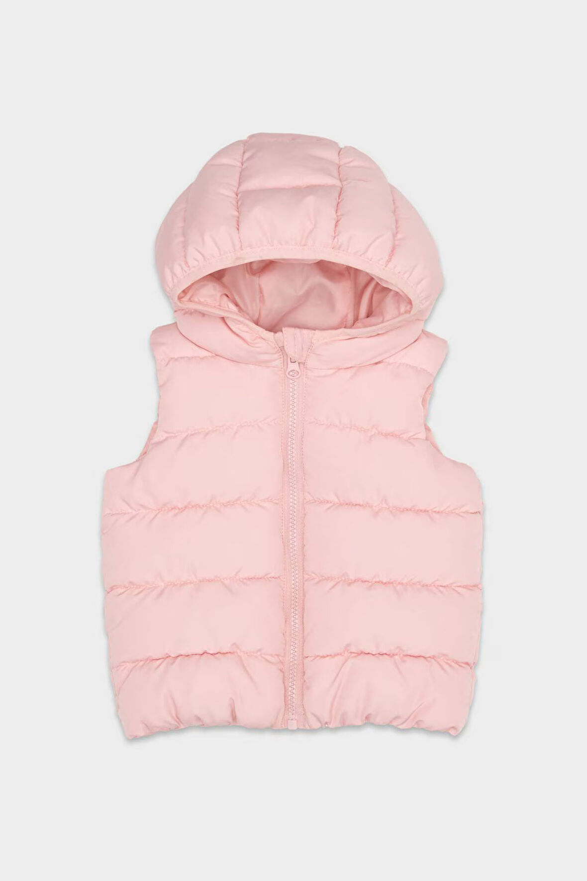 Kız Bebek Su İtici Kapüşonlu Fermuarlı Şişme Yelek