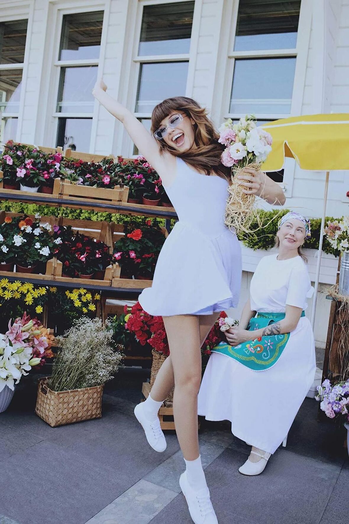 DeFacto Coool Yuvarlak Yaka Kalın Askılı Mini Elbise D5005AX24HSPR462