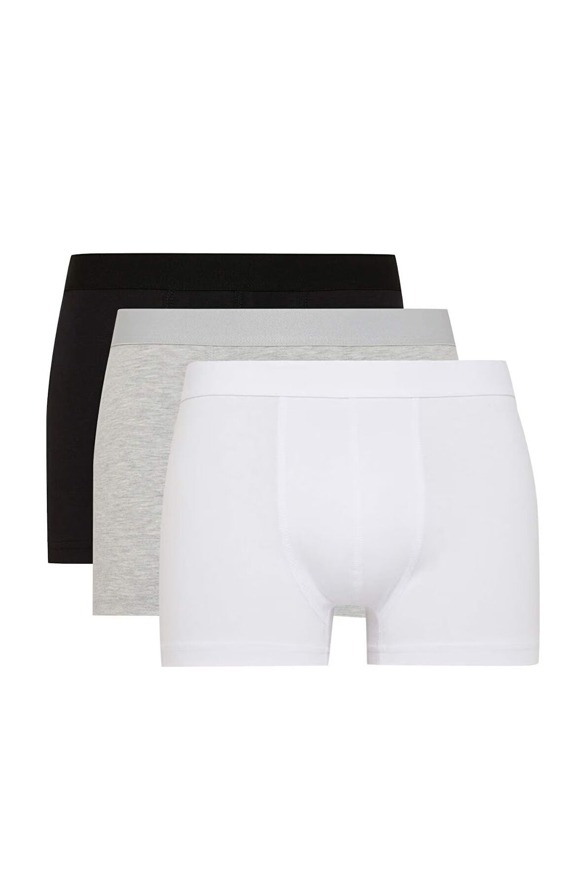 DeFacto Erkek Regular Fit 3'lü Boxer A3152AX24AUWT34