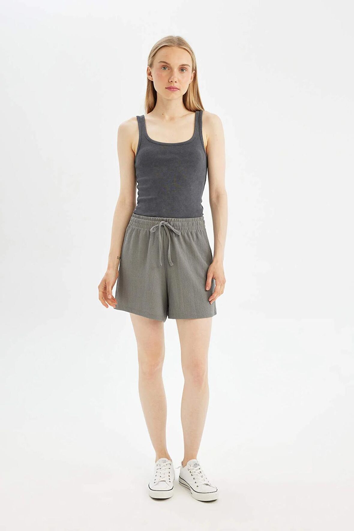 DeFacto Coool Loose Fit Bürümcük Şort A6223AX24SMGR211