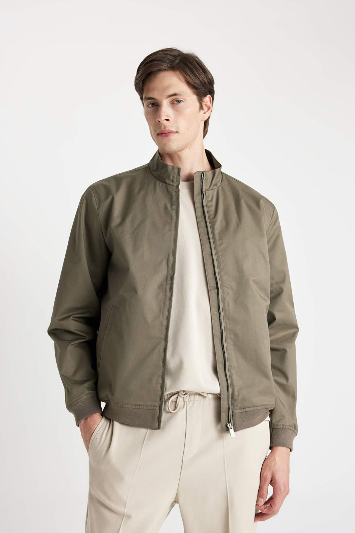 DeFacto Slim Fit Dik Yaka Mont D1238AX24WNKH207