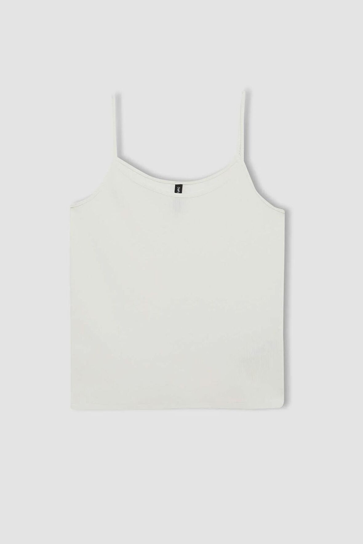 DeFacto Regular Fit Yuvarlak Yaka Fitilli Kaşkorse Basic Atlet D3326AX24SMER105